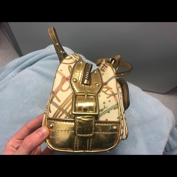 AUTHENTIC COACH SMALL PURSE GOLD - Picture 2 of 16